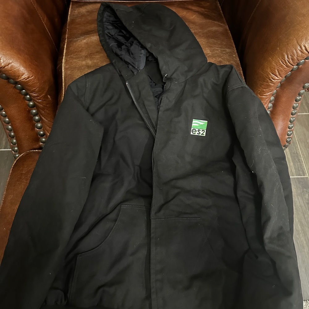 Men’s Black Insulated Work Jacket